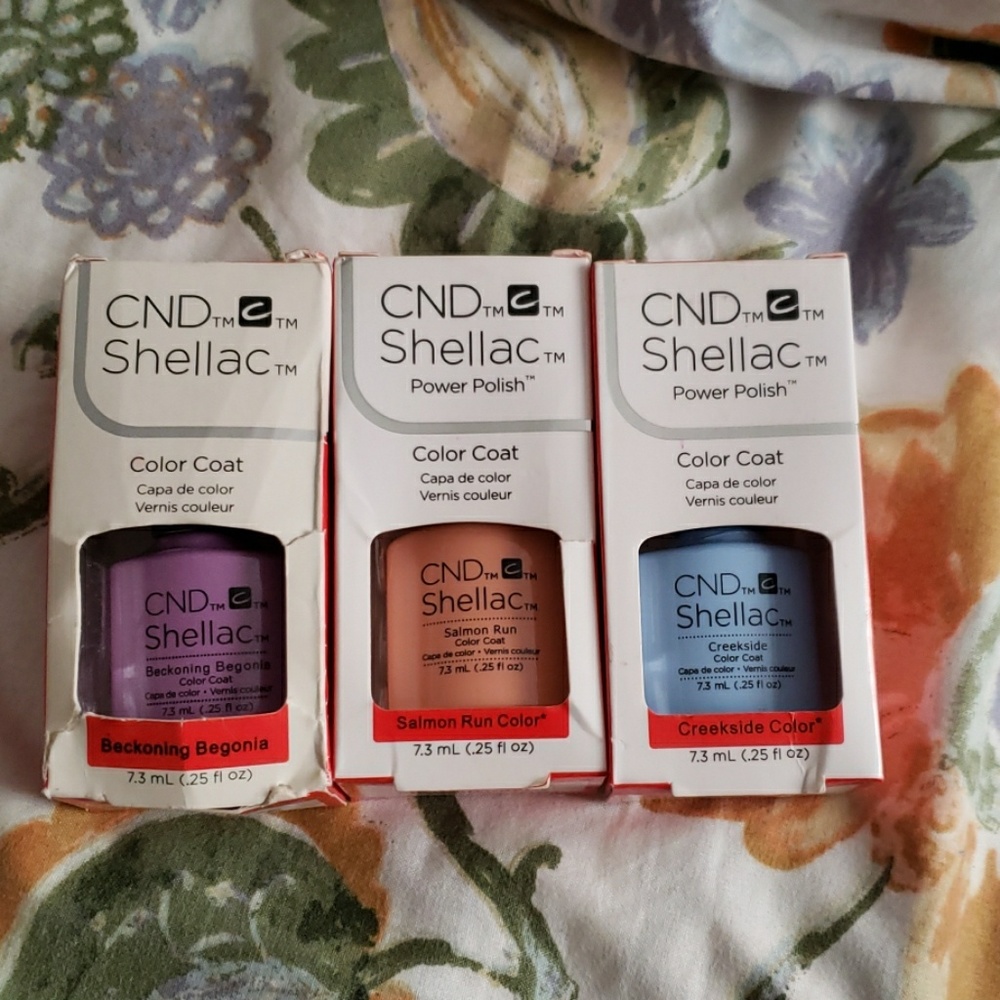 CND Shellac (3 colors)